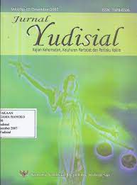 Journal Yudisial